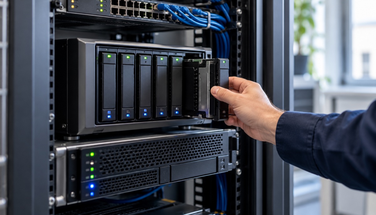 Almacenamiento y copia de seguridad empresarial